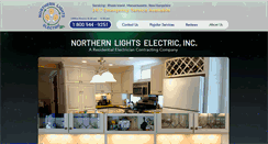 Desktop Screenshot of northernlightselectric.com